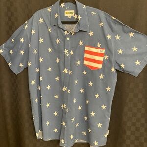 Tipsy Elves Patriotic button down Shirt size XXL